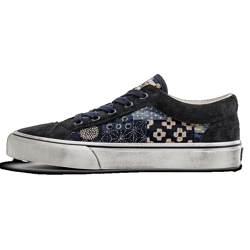 Men'S Shoes Japanese Brand - Shoes Men Japanese Retro Printing Canvas