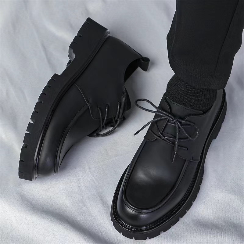 Men Shoes Louboutin - Men Casual Large Toe Original Black