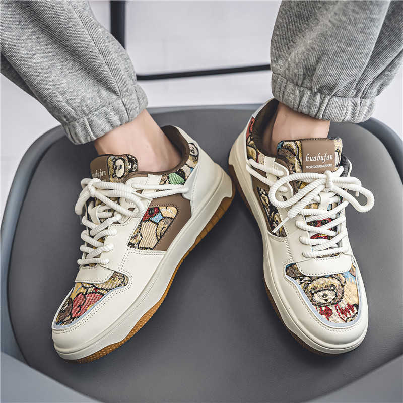 Men Shoes Brands - Plataform Increases Height Mens Skater Shoes