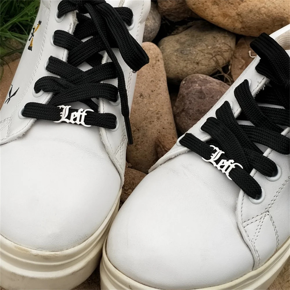 2Pcs Custom Name Shoe Buckle E - Men Shoes Name 评论和价格