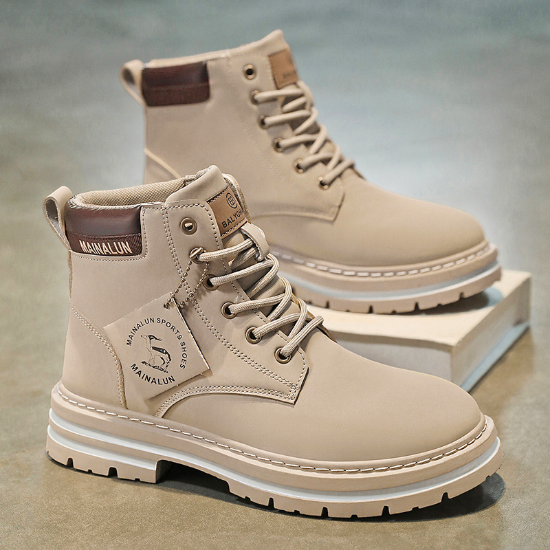 Classic Men High Top Boots Hig - Men Shoes Classic 评论和价格