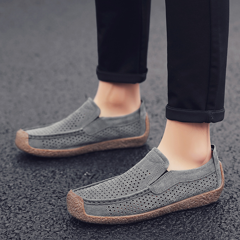 Men Loafers High-quality Slip  - Men Shoes For Office Work 评论和价格