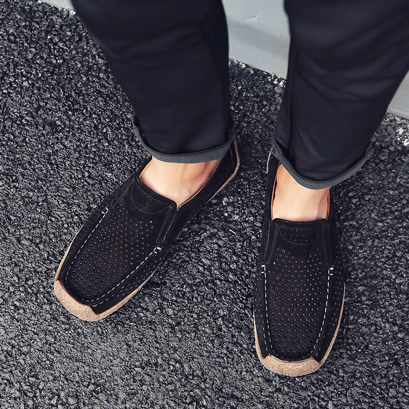 Men Loafers High-quality Slip  - Men Shoes For Office Work 评论和价格