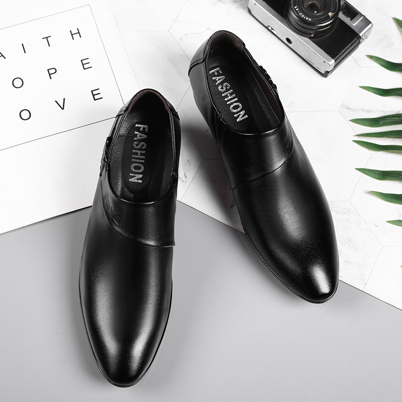 Men PU Leather Shoes Formal Dr - Men Shoes For Office Work 评论和价格