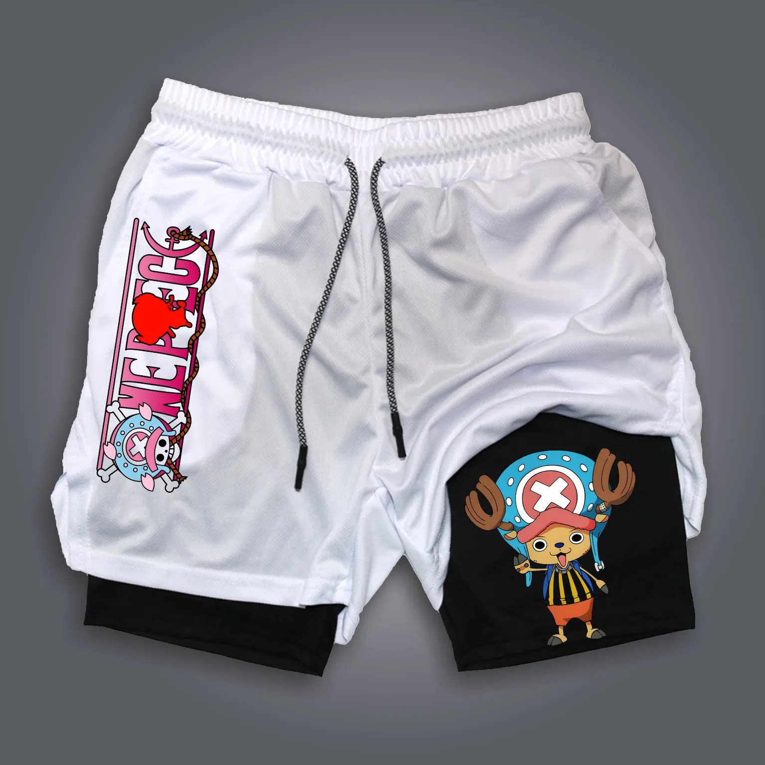 One Piece Anime Mens Gym Short - Men'S Shoes Good For Running 评论和价格