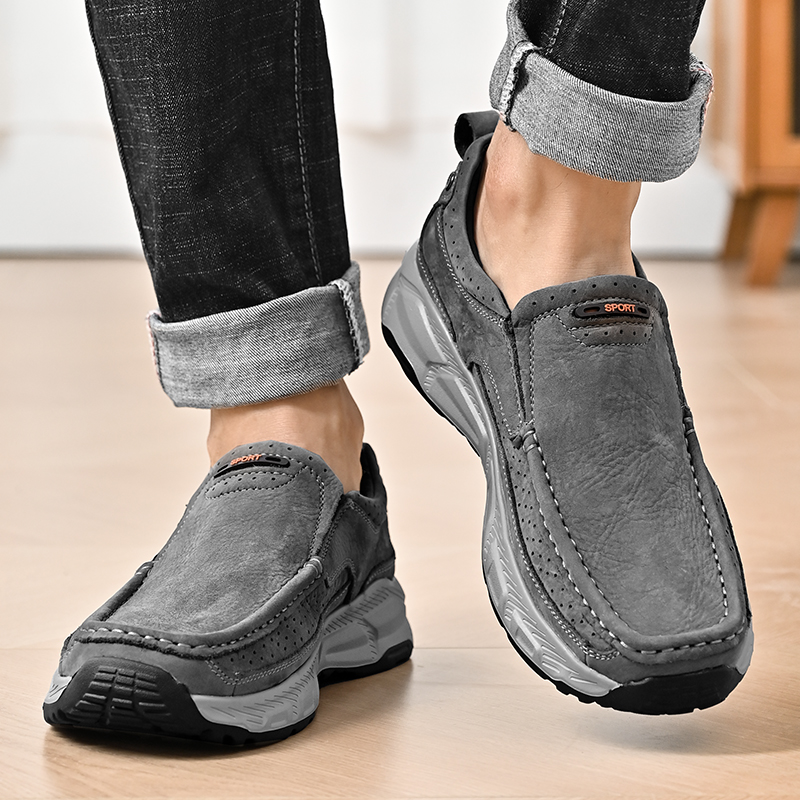 Men Loafers Slip on Boat Shoes - Men Shoes For Office Work 评论和价格