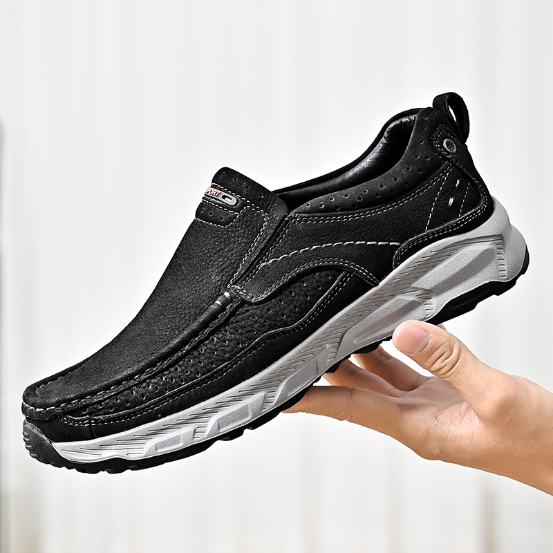 Men Loafers Slip on Boat Shoes - Men Shoes For Office Work 评论和价格