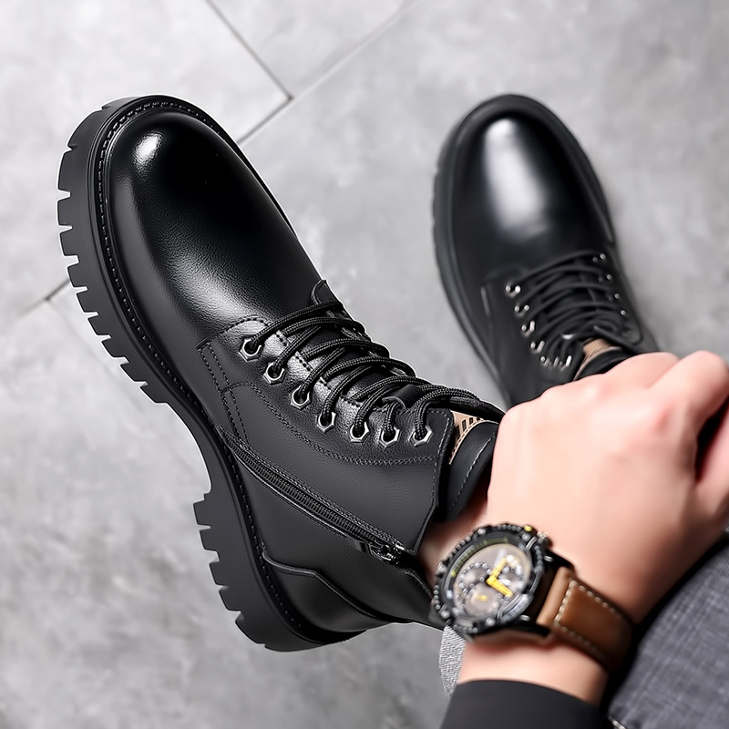 Men Classic Genuine Leather Bo - Men Shoes Classic 评论和价格
