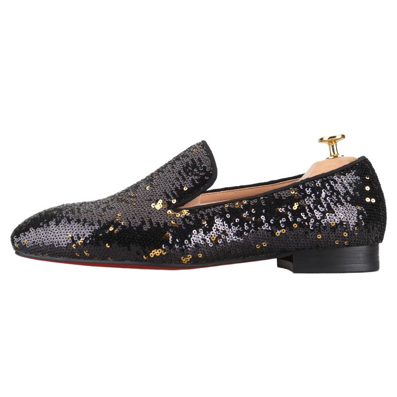 Piergitar Luxurious Black & Go - Men Shoes Red Bottom 评论和价格