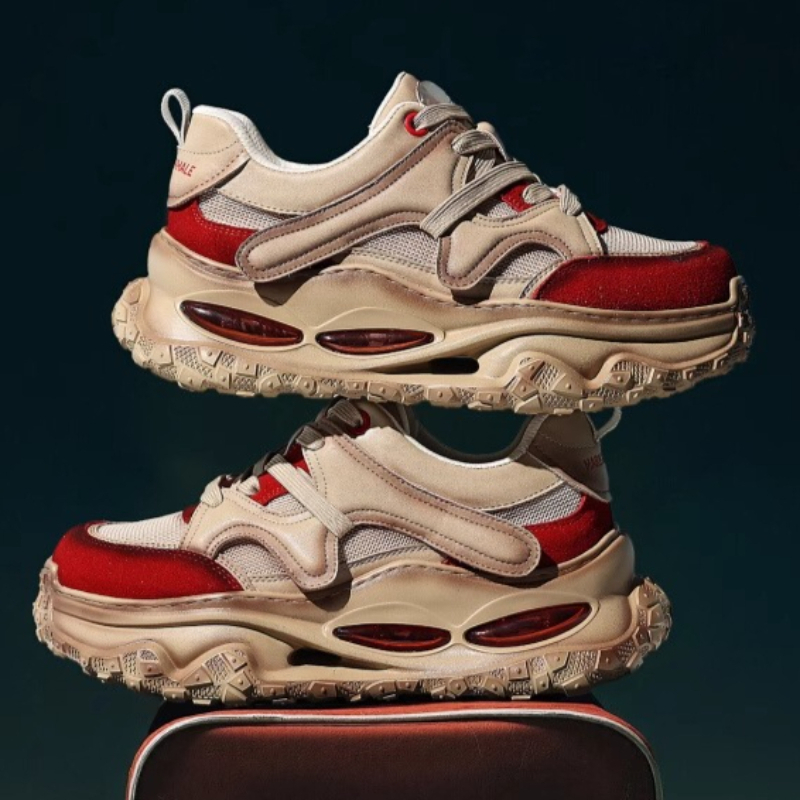European Casual Sneakers Red D - Men Shoes Red Bottom 评论和价格
