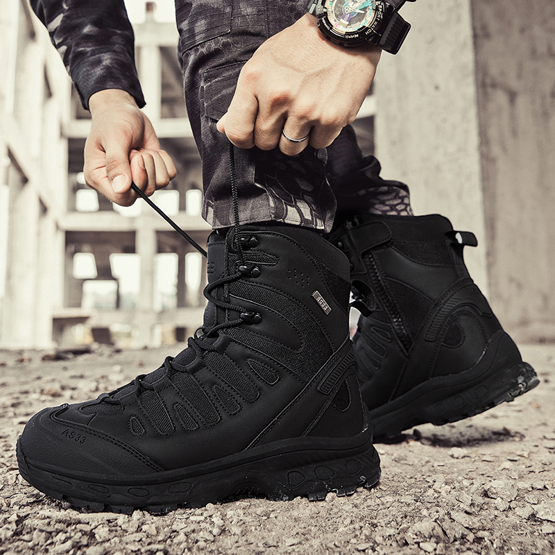 New Men Tactical Boots Militar - Men Shoes Brands 评论和价格