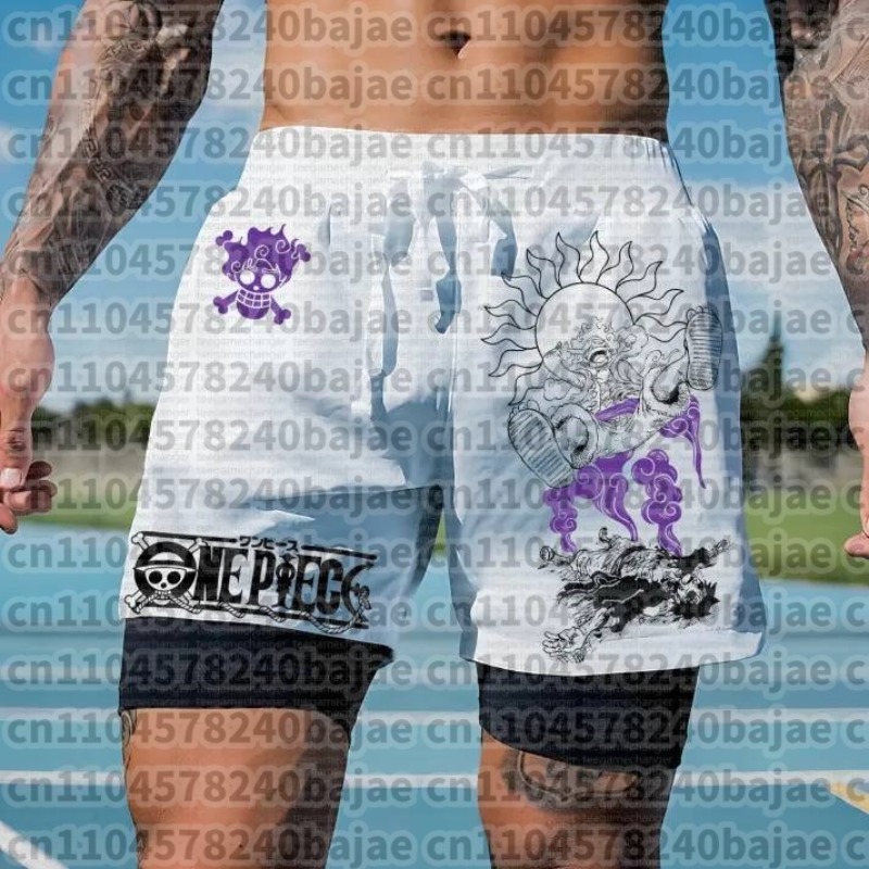 One Piece Anime White Double L - Men'S Shoes Good For Running 评论和价格