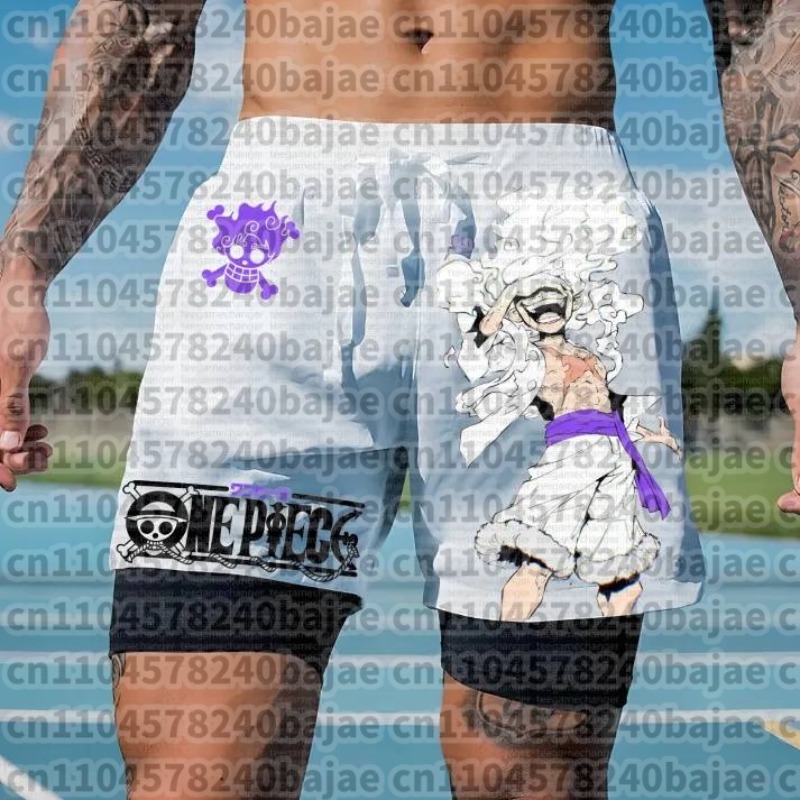 One Piece Anime White Double L - Men'S Shoes Good For Running 评论和价格
