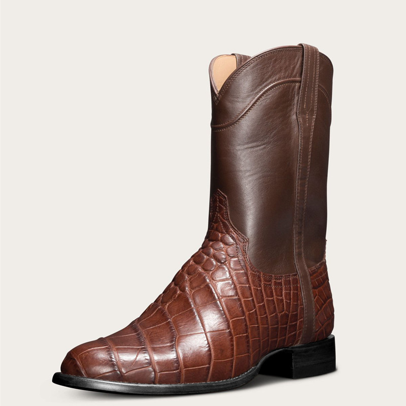 Men's Classic Pattern Ankle Bo - Men Shoes Classic 评论和价格