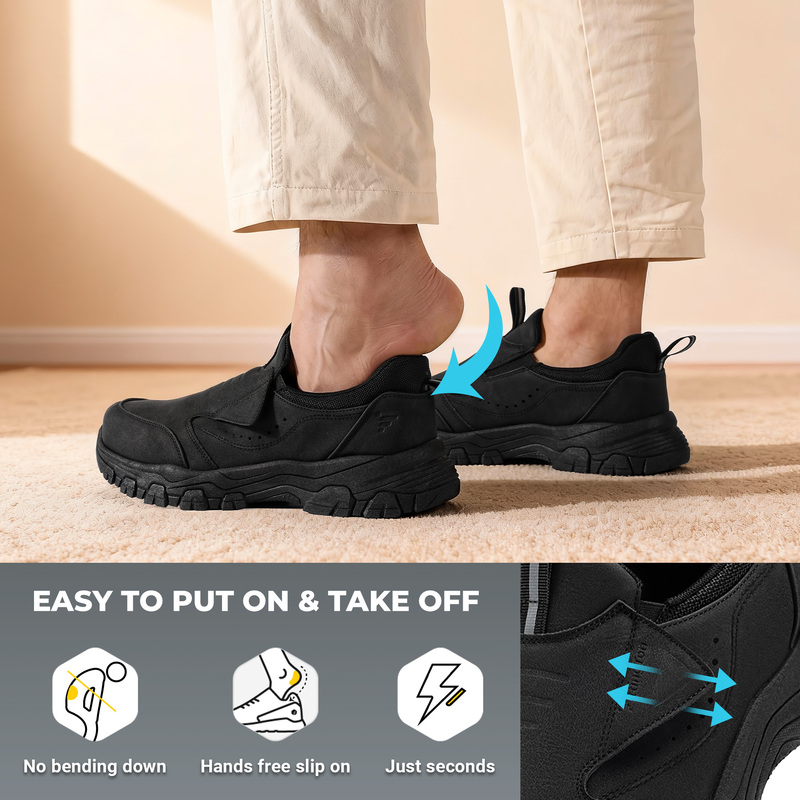 Men's Slip‑On Flat Loafers, Bu - Men Shoes For Office Work 评论和价格