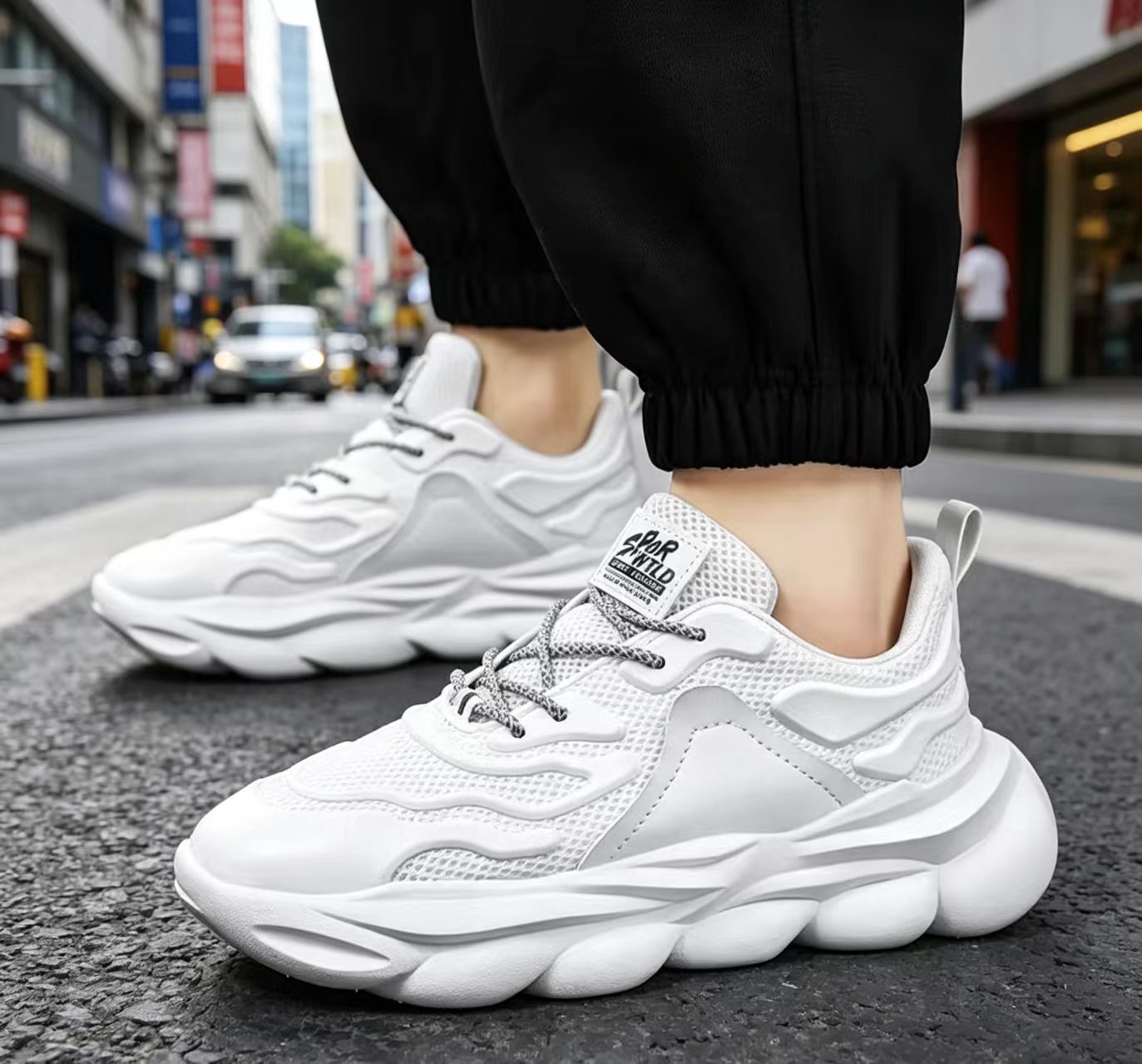 Men's Thick-soled Dad Shoes Wi - Men'S Shoes That Make You Taller 评论和价格