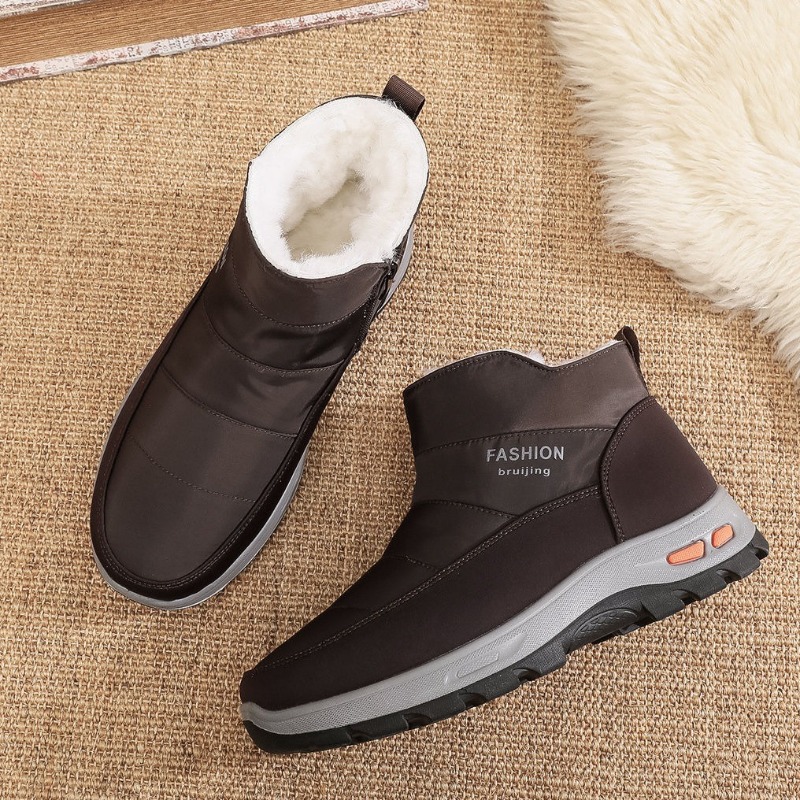 Winter Men's Boots Thickened P - Men Shoes Classic 评论和价格