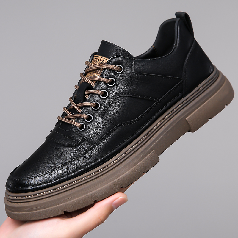 Men's thick soled board shoes  - Men Shoes For Office Work 评论和价格